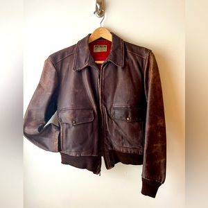 Men’s 1940s flight jacket vintage